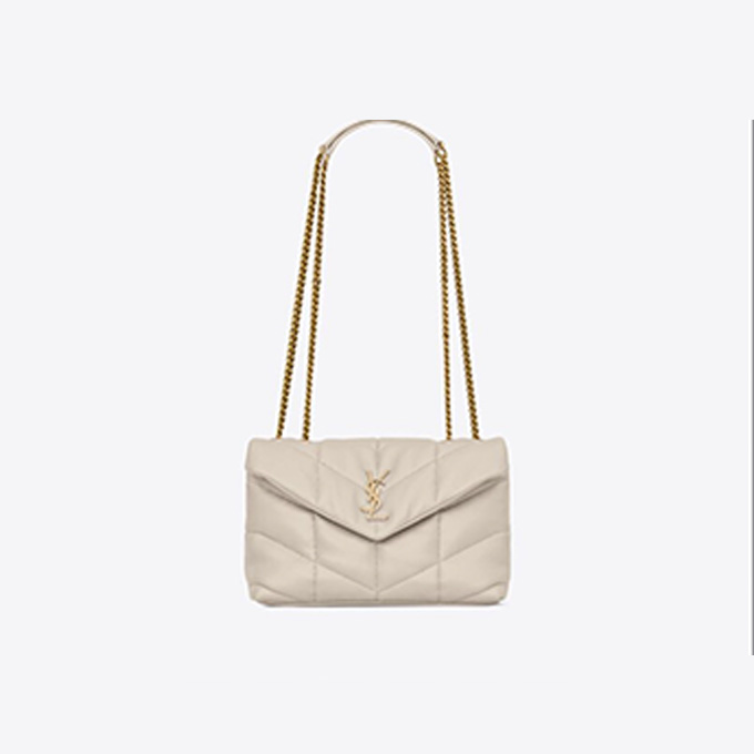 9a+ysl saint laurent loulou puffer mini bag